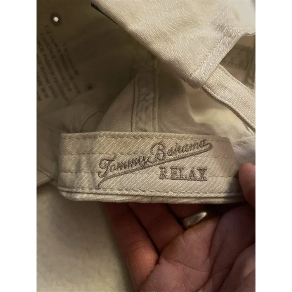 Tommy Bahama Relax Hat‎ Island Hops Tiki TB Cooler Parrot Strap Back Cap